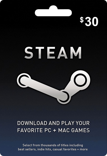 Steam Game Card 30 Usd Key Steam G2deal