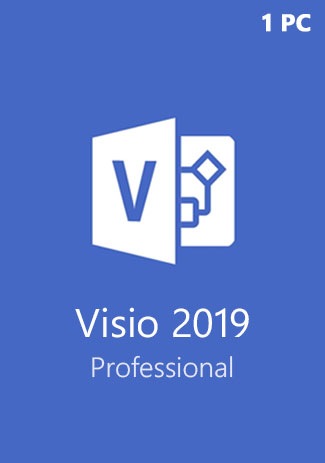 Official Microsoft Visio Professional 2019 (1PC)