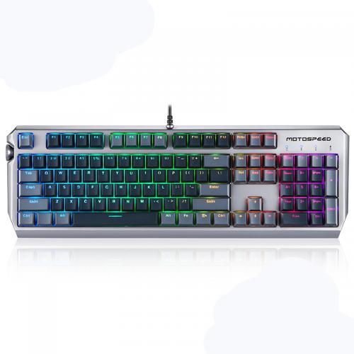 Official MOTOSPEED CK80 Wired Mechanical Gaming Keyboard - Zeus optical switch - Waterproof