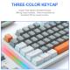 EYOOSO K620 USB Mechanical Gaming Keyboard Red Switch 87 Key Backlit