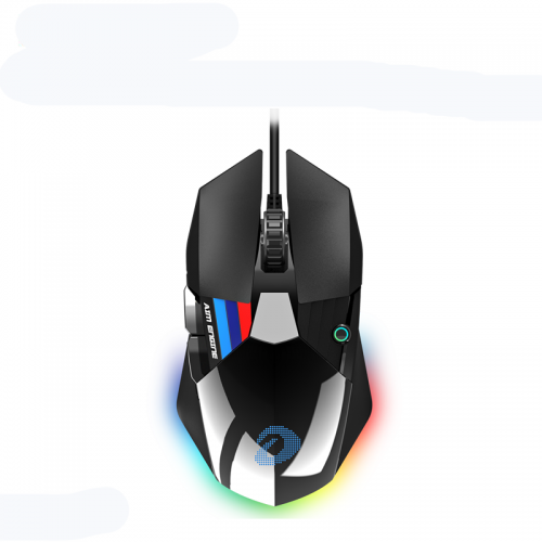 Official Dareu A970 Gaming Mouse  LED RGB Backlight Mice with AIM3337 18000 DPI 400IPS 12000FPS 50 Million Click Times Programmable Buttons