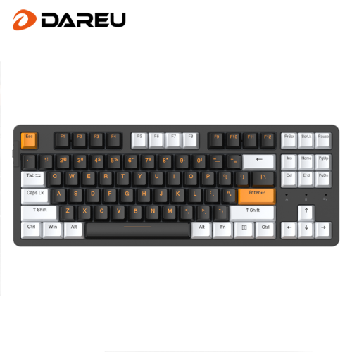 Official Dareu A87 Pro 3-mode Connection 100% Hotswap Gasket Structure RGB Mechanical Gaming Keyboard