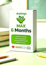 g2deal.com, Super Duolingo MAX 6 Months Subscription