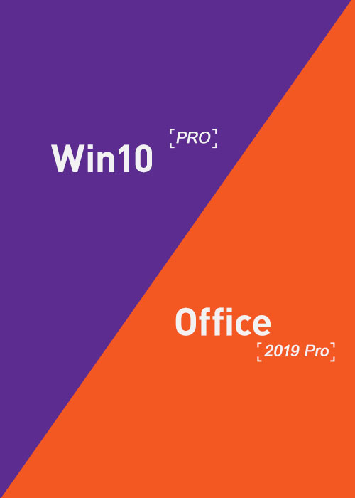 Win 10 Pro + Office 2019 Pro Key- Package(Sale）