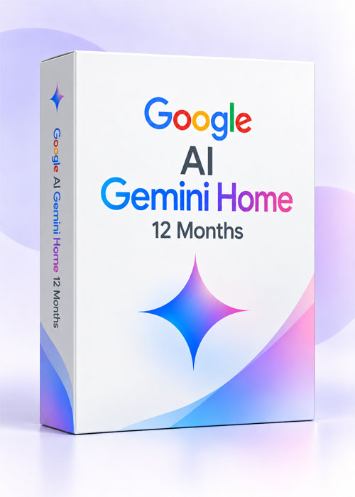 g2deal, Google AI Gemini Home 12 Months (Family Share)
