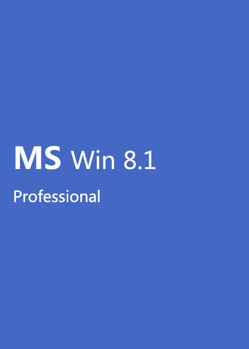 Official MS Windows 8.1 Pro Professional KEY (32/64 Bit)