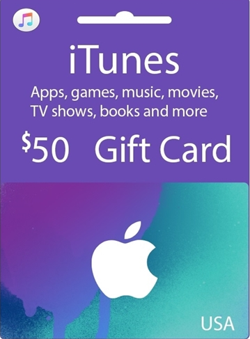 Official Apple iTunes $50 Gutschein-Code US iPhone Store