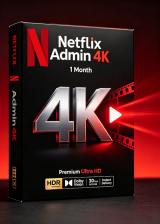 g2deal, Netflix Admin 4K 1Month