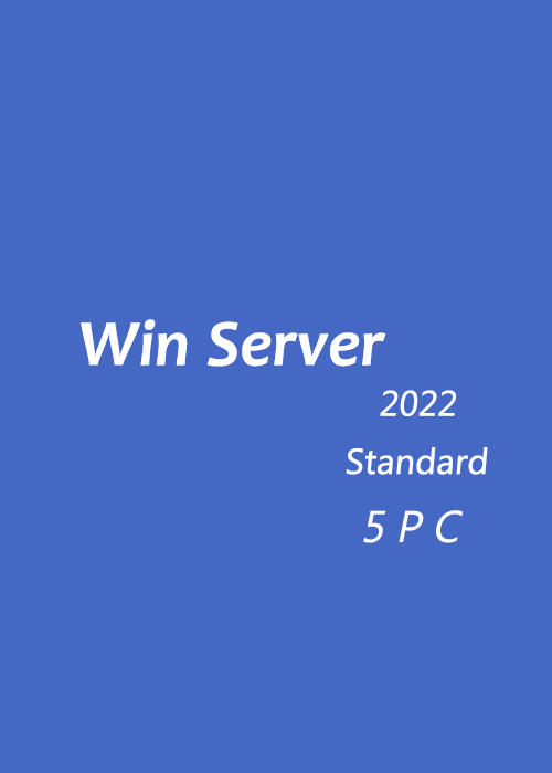 Win Server 2022 Standard Key Global(5PC)