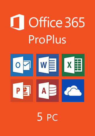 Buy MS Office 365 Account Global 5 Devices at 