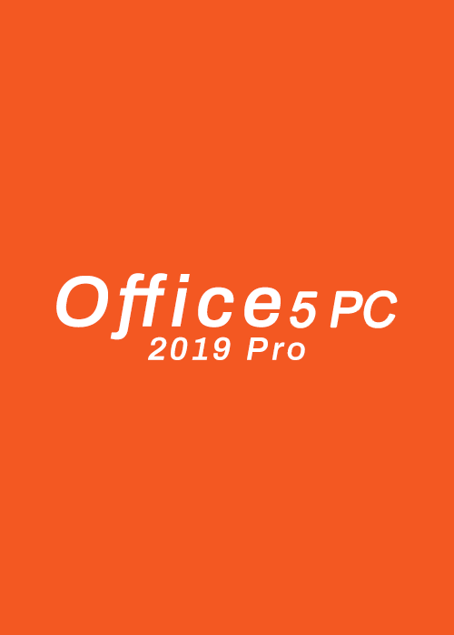 MS Office 2019 Professional Plus KEY (5PC)