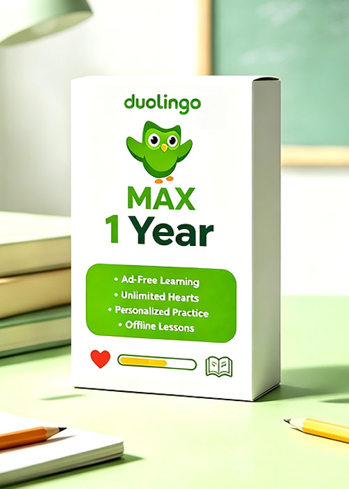 g2deal, Super Duolingo MAX 1 Year Subscription