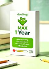 g2deal.com, Super Duolingo MAX 1 Year Subscription