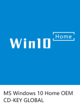 MS Windows 10 Home CD-KEY (32/64 Bit)-Lifetime
